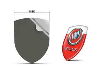 Buick Heckscheibensticker Stil Racing Anpassbar